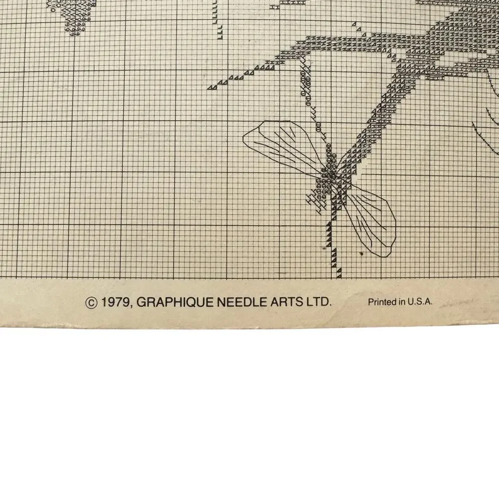 Vintage Oriental Expressions Cross Stitch Design Booklet 3 Design 1979 Graphique